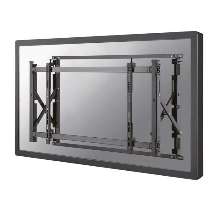 Support mural TV - NEWSTAR - LED-VW1750BLACK - Fixe - 32-55 (jusquà 140 cm) - Charge 35 kg