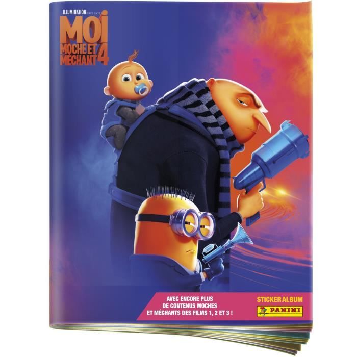 Album Stickers PANINI 005070AF – 180 Stickers Moi Moche et Méchant