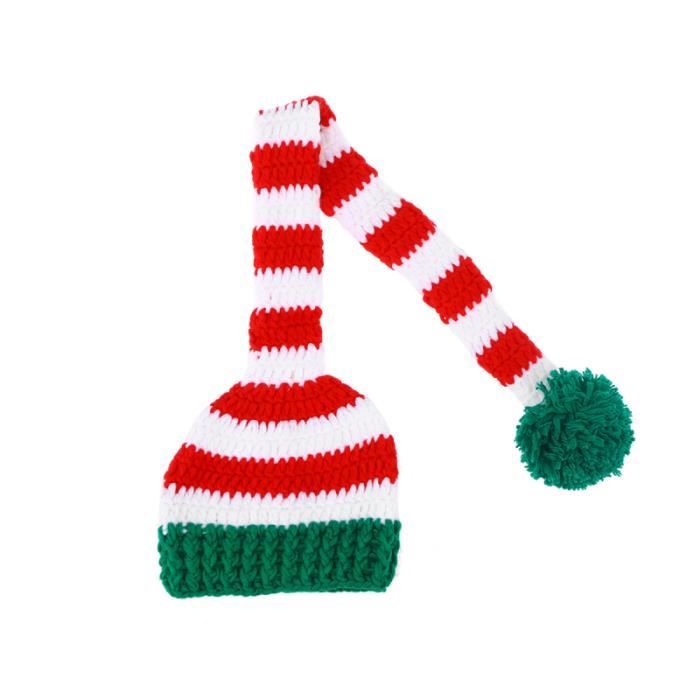 Chapeau Nouveau Ne A La Main Au Crochet Crochet Tricote Longue Queue Chapeau Accessoire De Photographie Pour Bebe Set De Soin Cdiscount Puericulture Eveil Bebe