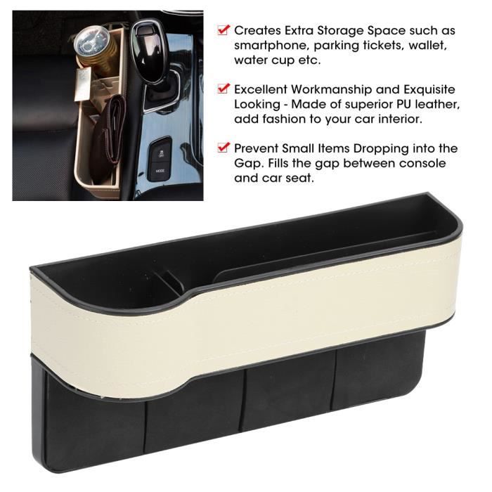 Organisateur De Bureau Multifonctionnel Pot à Crayons Cuir PU 7