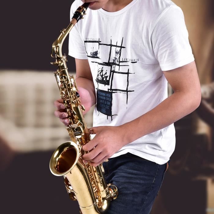 Mini saxophone de poche 8 trous avec embouchure alto