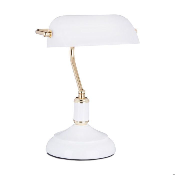 Lampe de bureau salon chambre éclairage Lis veilleuse verre Lampe Argent