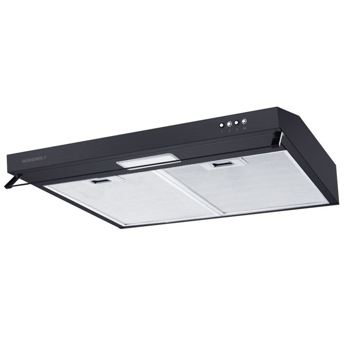 Rosieres Hotte Visiere 60cm 348m3 H Noir Rhc638 1pn Achat Vente Hotte Cdiscount