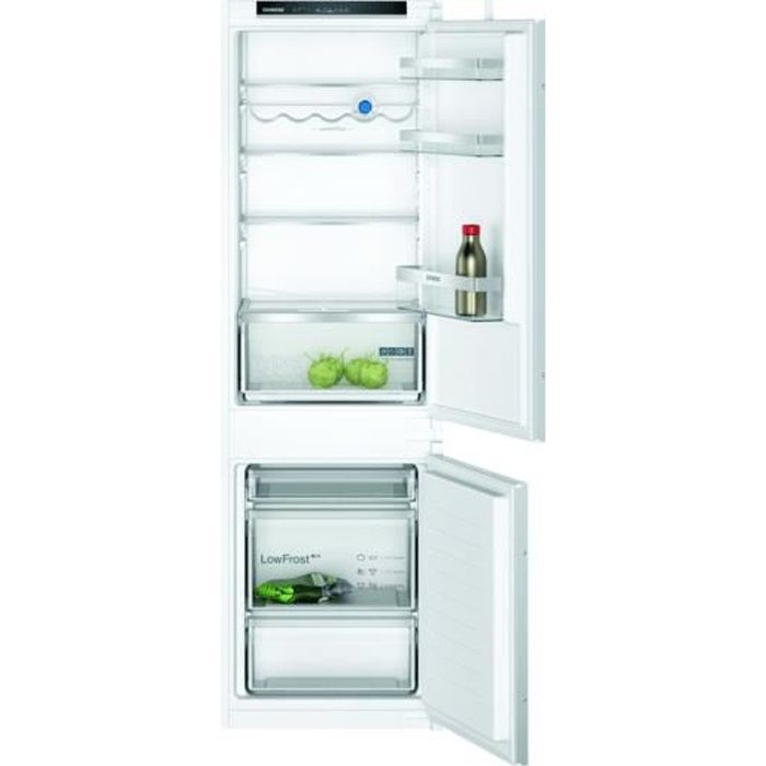 Réfrigérateur Combiné SIEMENS KI86VVSE0 - Congélateur bas - Froid statique - Blanc
