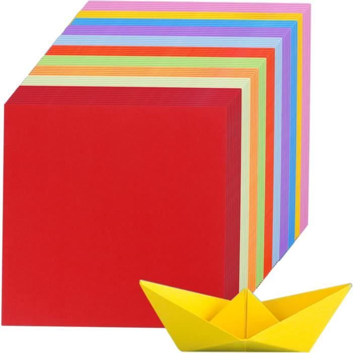 Landré Lot 100 Feuilles Papier Coloré A4 160g/m² 10 Couleurs - Idéal Loisirs Créatifs Et Bricolage