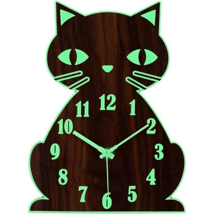 Cander Berlin MNU 2425 R Horloge murale silencieuse pour enfant Aspect