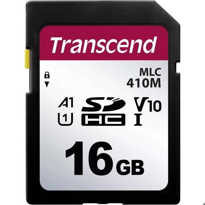 Transcend TS16GSDC410M Carte SD industriel Class 10 UHS I