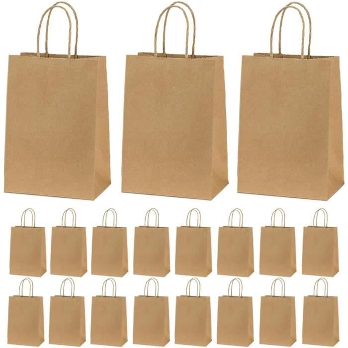 Sac Kraft K01 25 Sacs Papier Kraft Avec Poignées. 30 Cm 22 Cm 9 Cm Spécial Pour Cadeaux, Commerce, Achat Sac Craft Moyen Sac Kraft K01 25 Sacs Papier Kraft Avec Poignées. 30 Cm 22 Cm 9 Cm Spécial Pour Cadeaux, Commerce, Achat Sac Craft Moyen