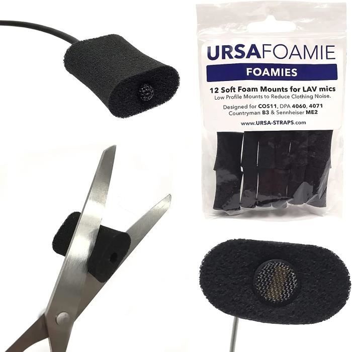 Supporti In Schiuma Per Microfono Lavalier - URSA Foamies, Bianchi, Per Ridurre Il Fruscio - Foto 5