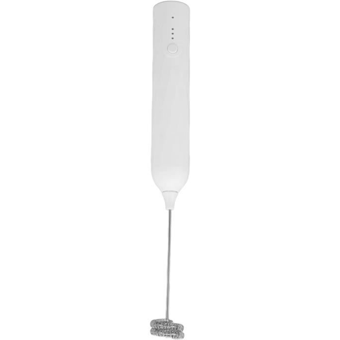 Mélangeur De Boissons électrique Portable - Batteur à œufs Mini Multifonction - Pour Mousse, Milk-shake, Cocktails - USB Rechargeable - Abricot - 4