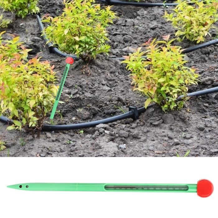Thermomètre de Sol Outil de Test de Température -10-110°C pour Jardin Pelouse Plante