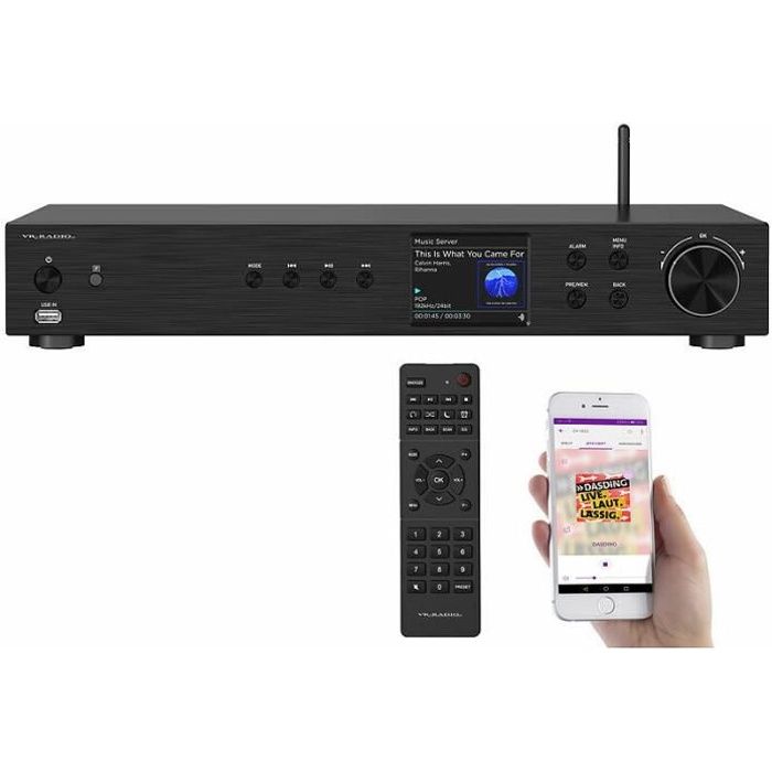 Tuner hi-fi connecté IRS-705.HiFi avec radio Internet/FM/DAB+