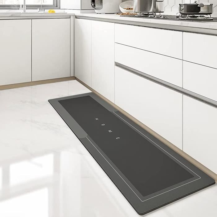 Color G Tapis Cuisine Antidérapant 43.5 x 150 cm, Tapis de Passage Lavable en Machine, Tapis