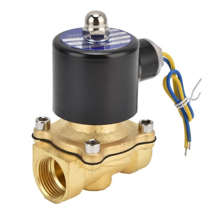 Électrovanne Eau 3/4" 220V - Commande Électrique 1 Voie - Pour Usage Domestique Et Arrosage
