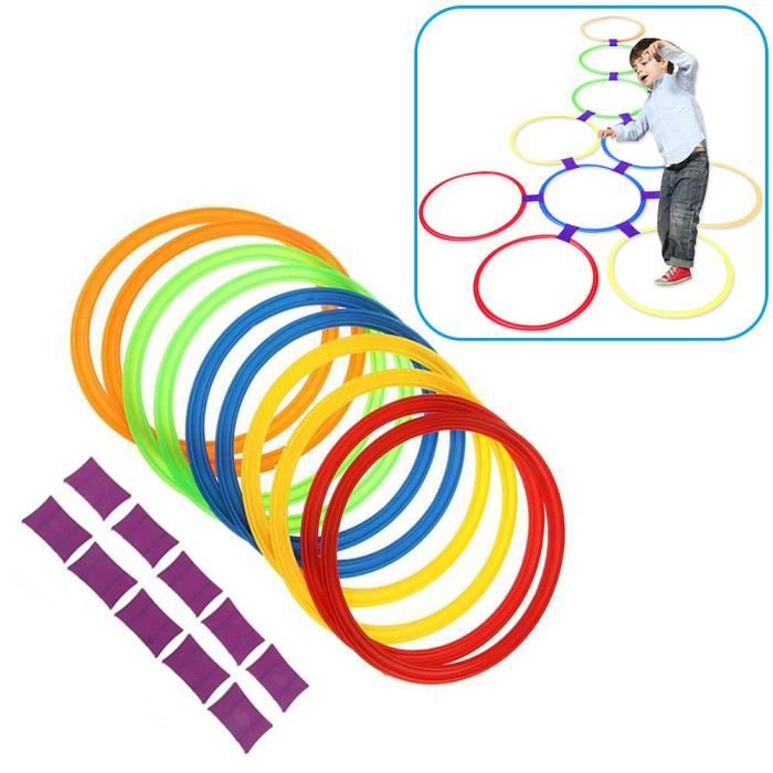 Cerceau D'exercice En Mousse Pour Enfants - Diamètre 40 Cm - Léger Et Sûr - Pour Jeux D'éveil, Maternelle, Extérieur