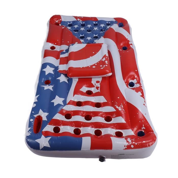 Table Gonflable Portabuddy 28x20x15 Pouces - Pour Camping, Pique-nique, Plage