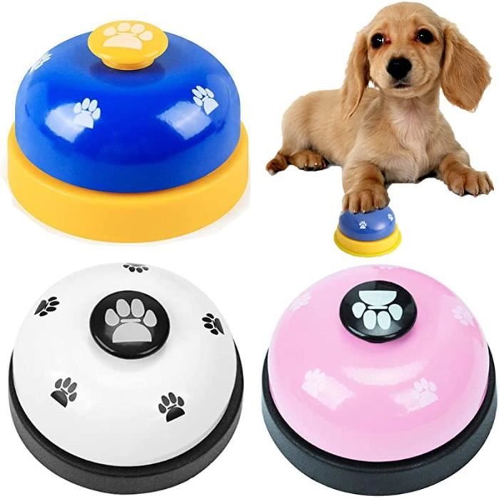 Meilleurs prix pour Sonnettes Chien Formation - ZGEER - 3Pcs - Acier - Blanc - Cloche d’Apprentissage de la propreté pour Animal