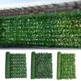 Treillis,Filet de clôture à feuilles de feuillage artificiel,clôture de balcon,écran d'intimité,décor mural de jardin - Type A-1