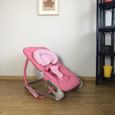 Transat Bébé Luxe avec Arche de Jeux - BAMBISOL - Rose - Inclinable - Pliable - Fixe ou Balancelle-1