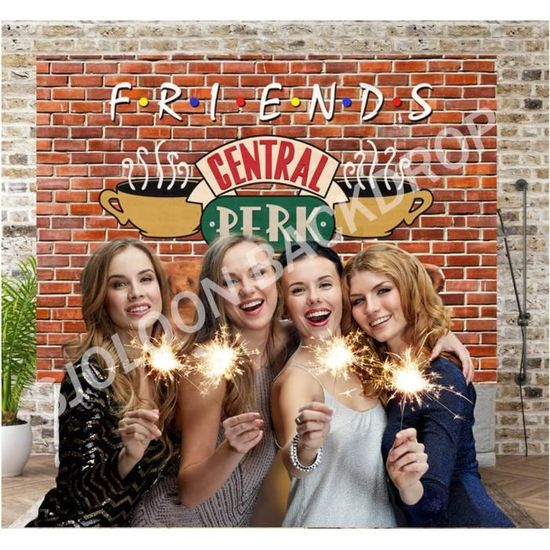 Central Perk Friends thème émission de télévision toile de fond photo  arrière-pl