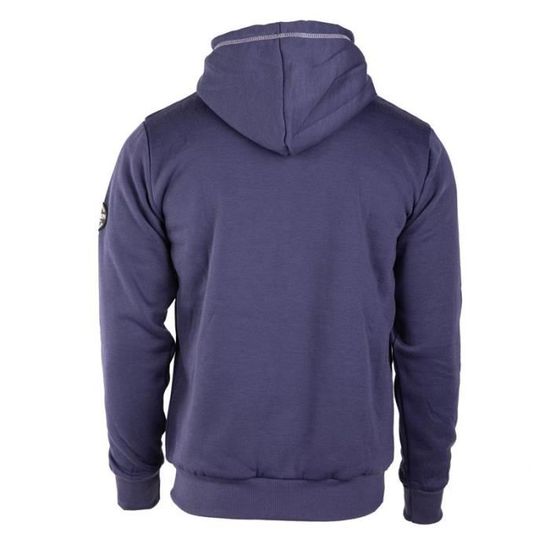 Sweat hoodie zip fourre Homme CHEVIGNON Bleu fonce Cdiscount Pret a Porter