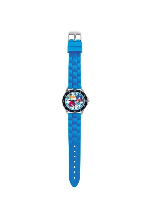Montre Enfant Pacific Time – Tracteur Et Ferme – Bleu, Quartz, Bracelet Argenté – 21322