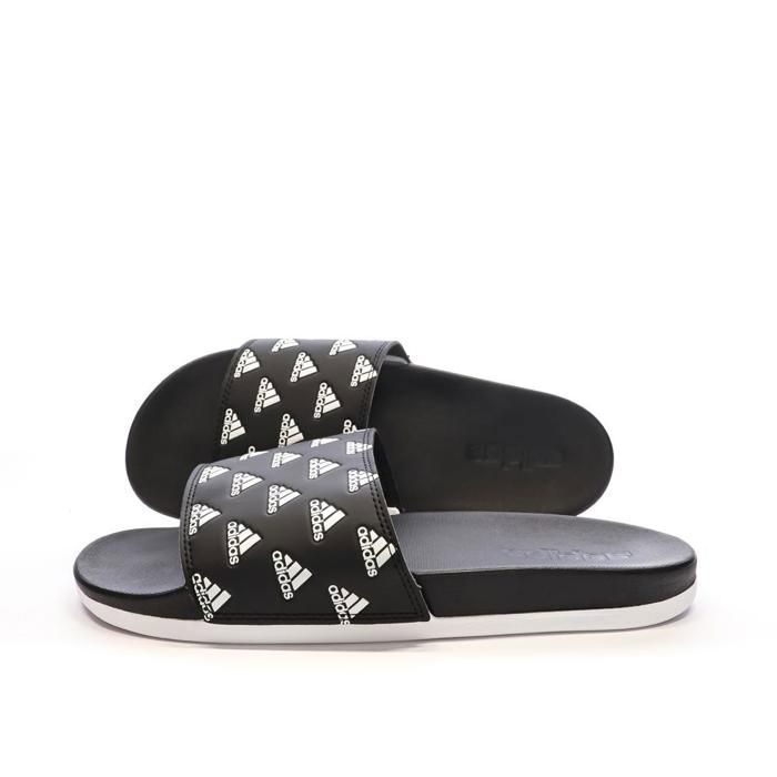 Claquette Adidas Blanche Et Noir Claquettes Adidas Adilette Tnd