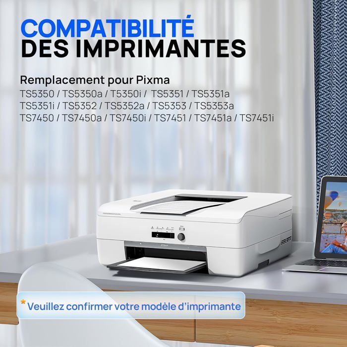 560 561 XL Cartouches D'imprimante, PG 560 CL 561XL Noir