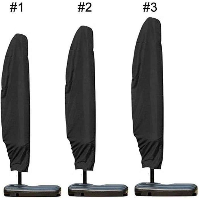 Housse De Parasol Banane Pour Parasol De Terrasse 205 Cm - Protection Imperméable Et Robuste