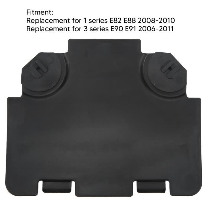 ECSiNG Couvercle Accès Passage Roue Avant 51717143847 Compatible BMW Série 3 E90 E91 2006-2010