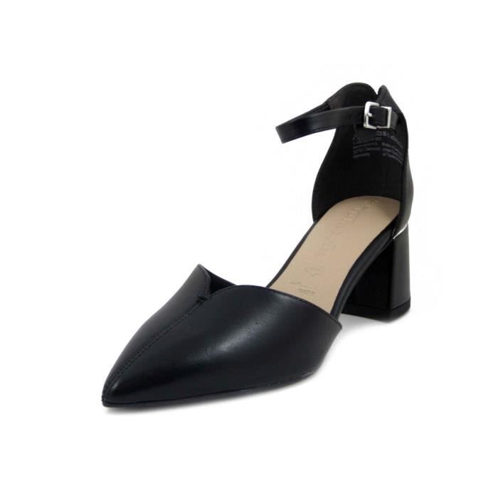 Escarpin cuir discount souple femme