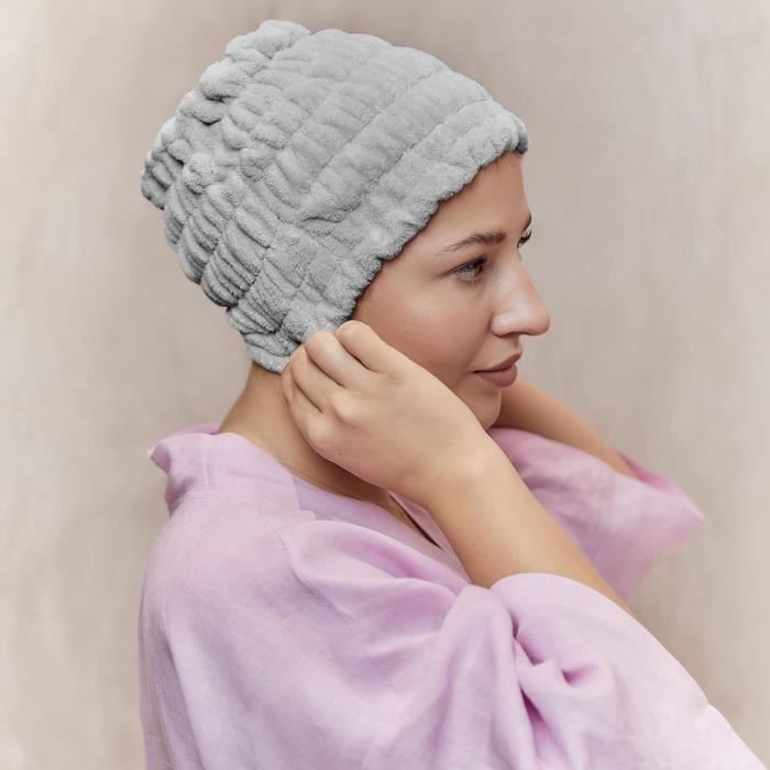 Serviette Pour Cheveux En Microfibre, Turbans Pour Cheveux Mouillés, Serviettes De Séchage Pour Cheveux Bouclés Femmes