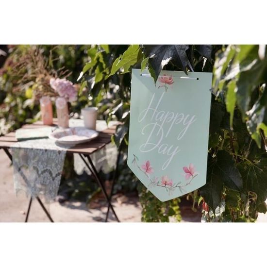 Pancarte Mariage A Suspendre Happy Day X1 Ref 6271 Achat Vente Deco De Fete Murale Cdiscount