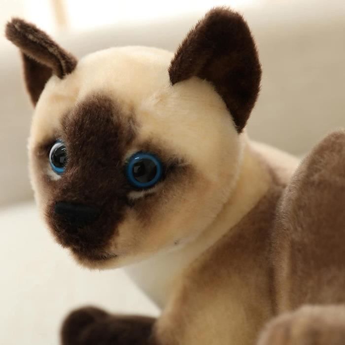Chat peluche shop réaliste
