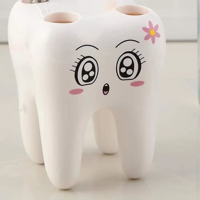 Porte-brosse à Dents Enfant En Forme De Baleine – Silicone Antidérapant – Organisateur Salle De Bain Fun Et Pratique - 12