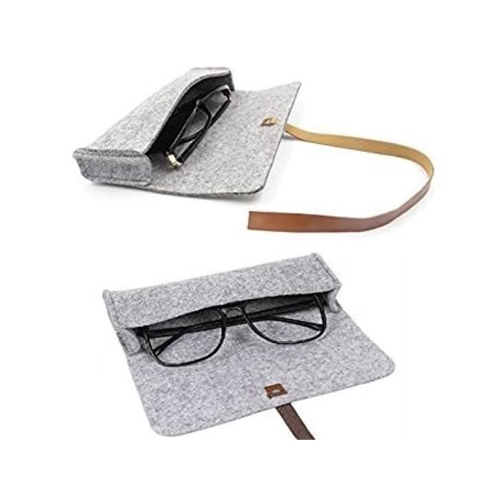 Boîtes À Lunettes À Fermeture Éclair Étui De Rangement Pour Lunettes De