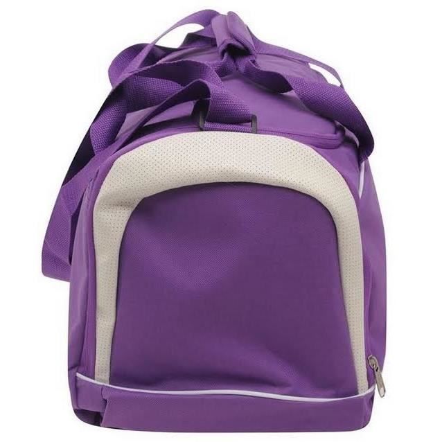 Sac De Sport HEAD Violet à Poches Zippées - Style Vintage, Pour Tennis, Gym, Homme Ou Femme - Occasion En Bon état