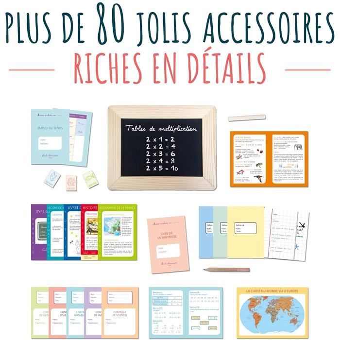 Amulette Coffret Si J'étais Docteur – Jeu éducatif 6-10 Ans Avec 50+ Accessoires, Fabriqué En France, Pour Jouer Au Médecin Et Soigner Ses Amis