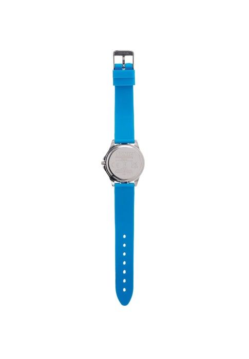 Montre Enfant Pacific Time – Tracteur Et Ferme – Bleu, Quartz, Bracelet Argenté – 21322