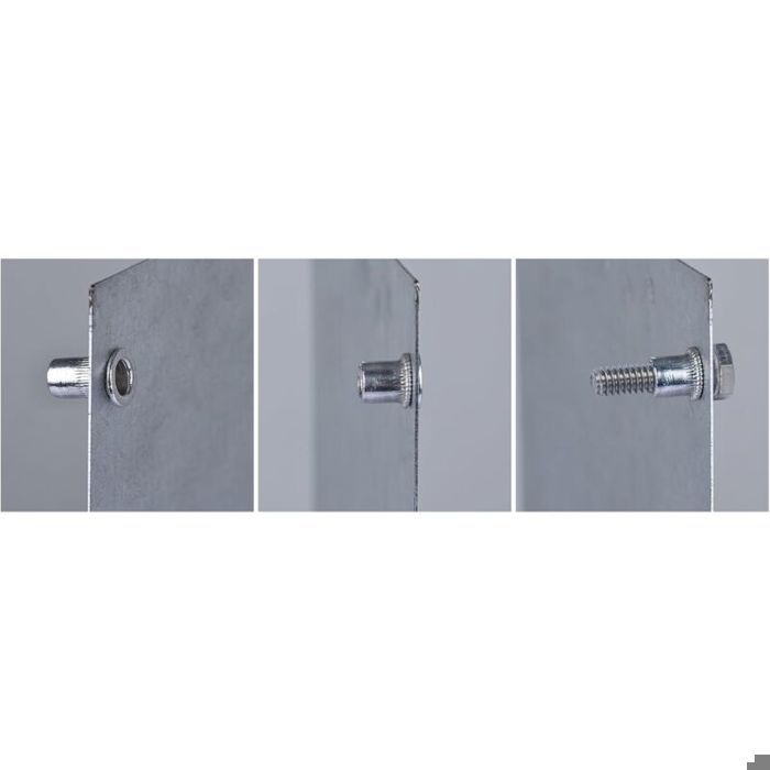 Freetec Rivet Kit de Pince à Insert Fileté - YYV - FreeTec - 86 Pcs - 5 Mandrins ...
