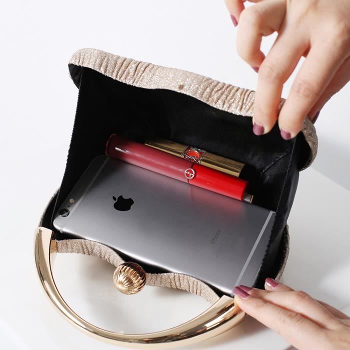 Pochette noire clearance pour mariage