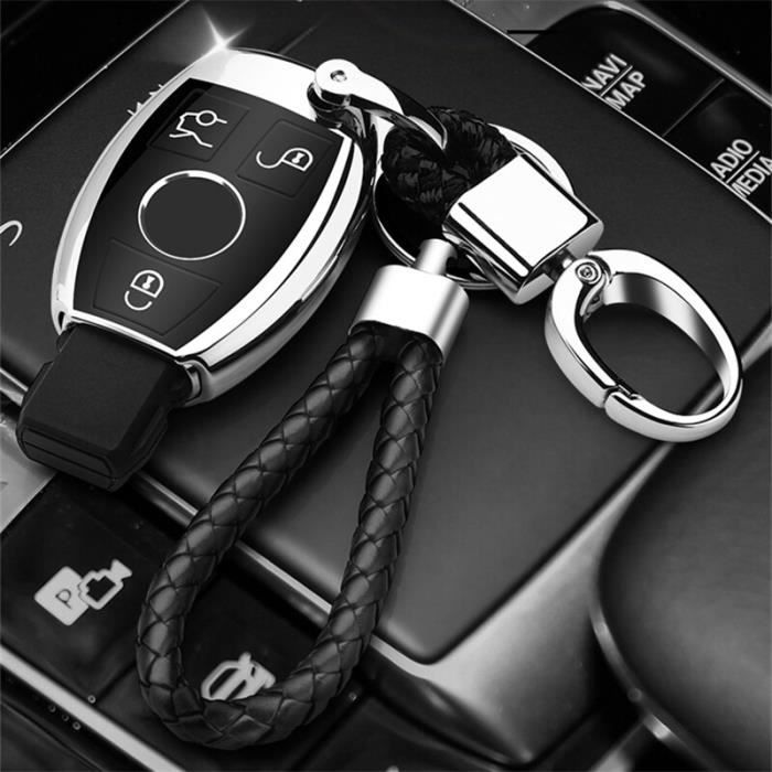 Coque clé,Etui clés de voiture pour Renault Koleos scénic Megane 2 3  Sandero Espace Clio 4 Captur Kangoo Laguna - Type black #B - Cdiscount Auto