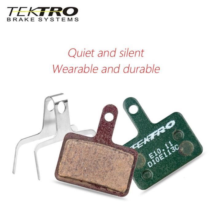 Frein velo TEKTRO E10.11 plaquettes de frein vtt montagne route pliable velo plaquettes de frein a disque pour Type 2 pair no box Cdiscount Sport