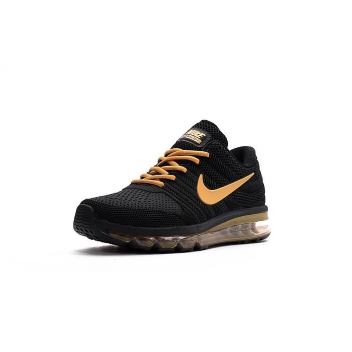 Baskets Airx Max 2017S Authentique Sneakers Noir Lacets