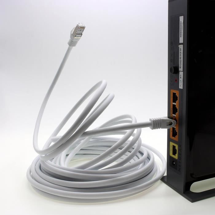 Goobay Câble Ethernet USB-A 3.0 vers RJ45 CAT 6 FTP - M/M - 1.5 m Goobay Câble Ethernet USB-A 3.0 vers RJ45 CAT 6 FTP - M/M - 1.5 m
