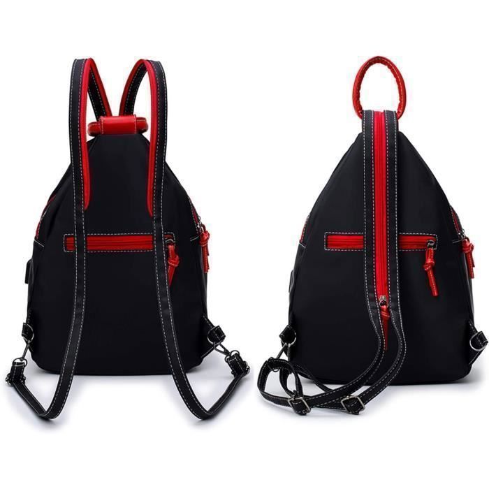 Sac De Poitrine Femme Léger Petit Sacs À Dos Avec Trou Pour Écouteurs Sac À Bandoulière En Toile Sac De Poitrine Femme Léger Petit Sacs À Dos Avec Trou Pour Écouteurs Sac À Bandoulière En Toile