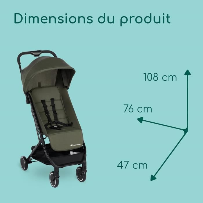 Poussette canne pour plus de 15 kg shop