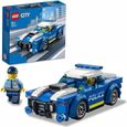 LEGO® 60312 City La Voiture de Police, Jouet pour Enfants dès 5 ans avec Minifigure Officier, Idée de Cadeau, Série Aventures-0