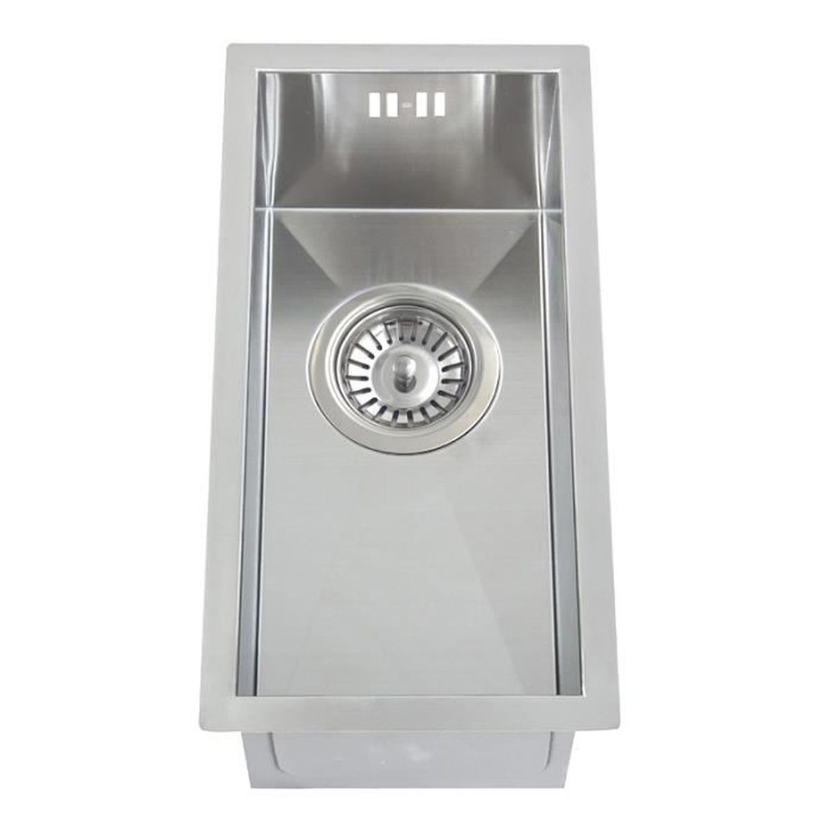 Fait A La Main Petit Evier Inox Sous Plan Petit 0 5 Bac Ds004 Achat Vente Evier De Cuisine Evier Inox Sous Plan Petit Cdiscount