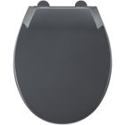 Abattant WC - ALLIBERT BATH & DESIGN - MILA - Déclipsable - Plastique - Gris